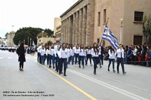 266- Rhodes- Defile Dodecanese grec